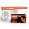 Gloveplus GWON, Nitrile Disposable Gloves, 8 mil Palm, Nitrile, Powder-Free, XL, Orange GWON48100